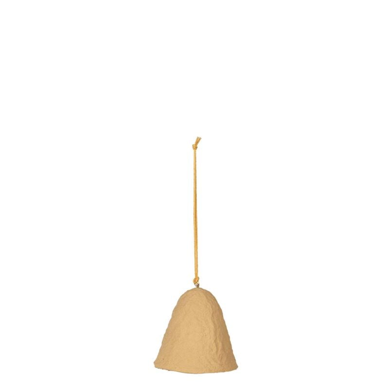 Broste Copenhagen Glocke Pulp Christmas Deko Anhänger Braun 70080469