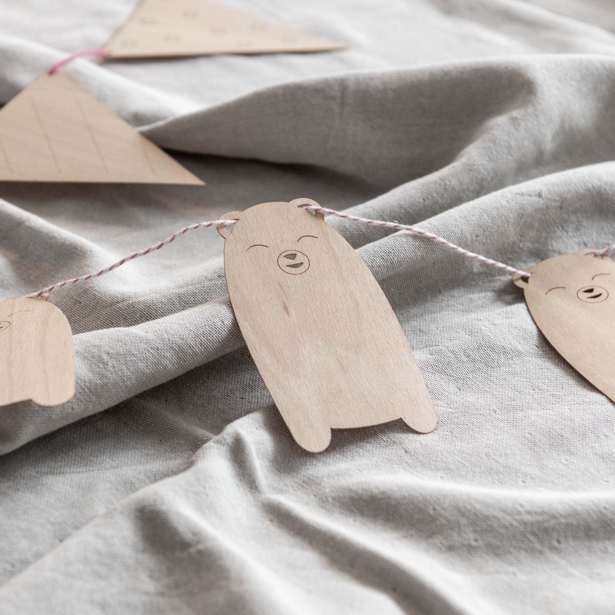 Holzgirlande Kinderzimmer