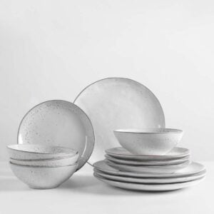 Broste Copenhagen Nordic Sand 12 Teile Set Dinner