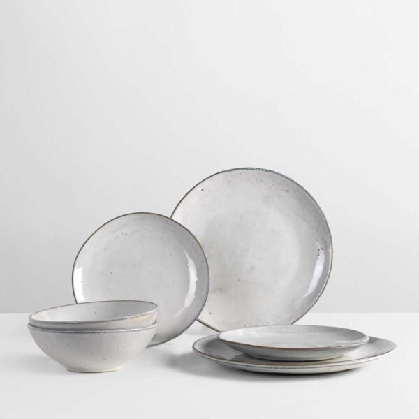 Broste Copenhagen Nordic Sand Dinner Set für Zwei, 6 Teile 80019819