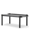 Cooee Beistelltisch Woody schwarz 50 x 150 cm Couchtisch