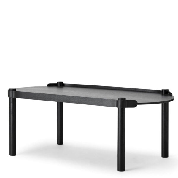 Cooee Beistelltisch Woody schwarz 50 x 150 cm Couchtisch