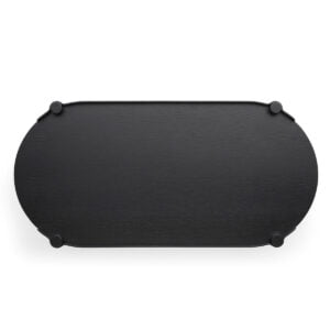 Cooee Couchtisch Woody schwarz 50 x 150 cm Beistelltisch