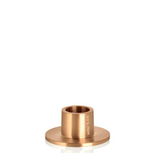 Ester & Erik Kerzenhalter small Roségold glänzend klein