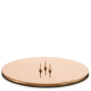 Ester&Erik Kerzenteller roségold glänzend medium 12 cm