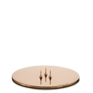 Ester & Erik Kerzenteller rosegold glänzend small 9 cm