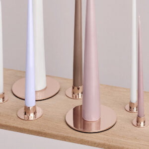 Ester & Erik Kerzenteller rosegold medium