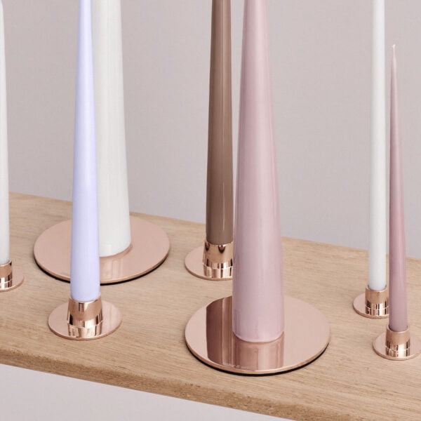 Ester & Erik Kerzenteller rosegold medium