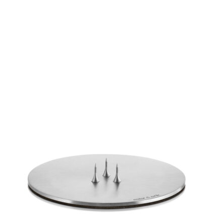 Ester&Erik Kerzenteller silber matt small 9 cm