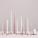 Kerzenhalter skandinavisch rosegold