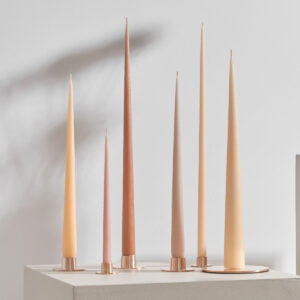 Kerzenhalter rosegold skandinavisch