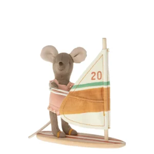 Maileg Strandmaus Surfer Kleine Schwester Maus 17-2104-00