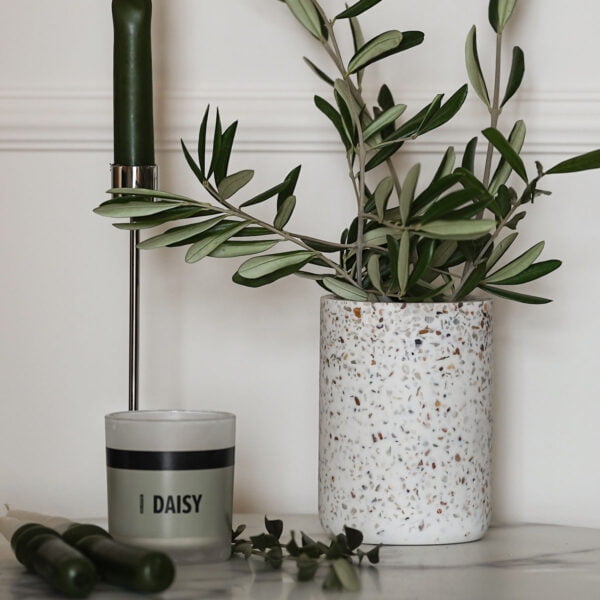 Humdakin Lucca Terrazzo Vase beige 455