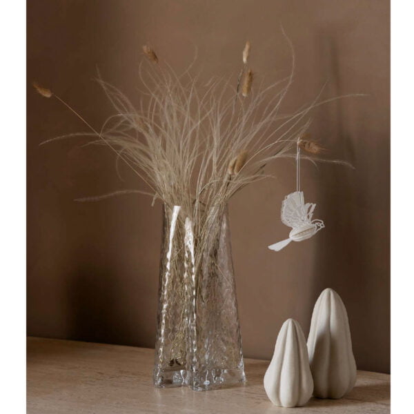 Cooee Design Eden Vanilla Skulptur, beige, cremeweiß