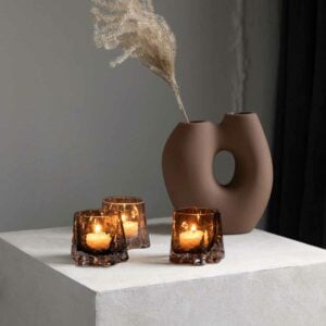 Cooee Design Try Teelichthalter cognac klein TH-05-04-CG