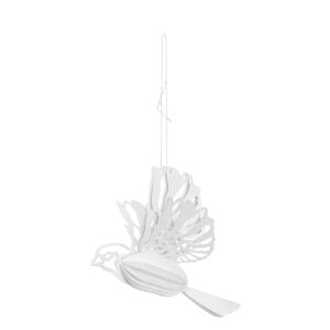 Cooee Anhänger Paper Bird Papiervogel Natural weiß SB-01-01-NA