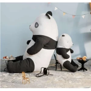 Maileg Pandabären und Miniatur Couchtisch