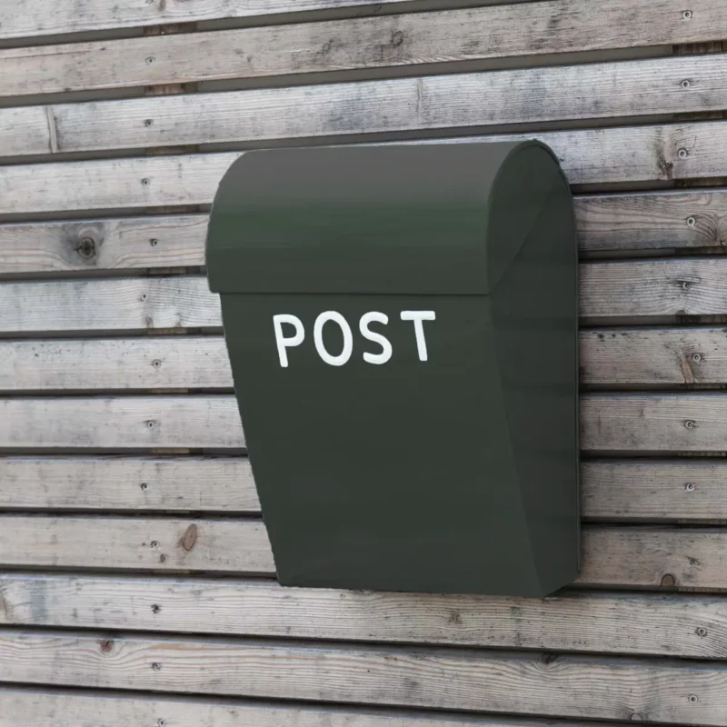 Briefkasten Norwegen Schweden Olivgrün