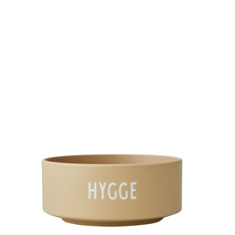 Design Letters Snack Schale Hygge Beige