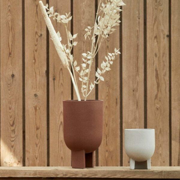 Kristina Dam Serene Flowerpot S Blumentopf beige 300300305
