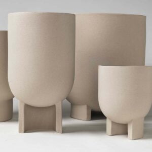 Kristina Dam Serene Flowerpot S Blumentopf beige 300300305