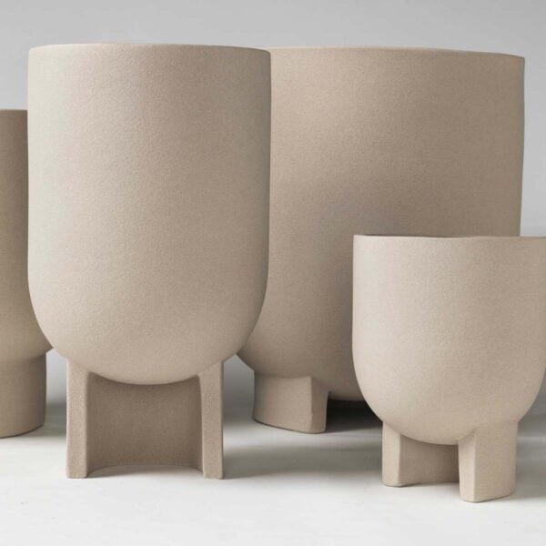 Kristina Dam Serene Flowerpot S Blumentopf beige 300300305