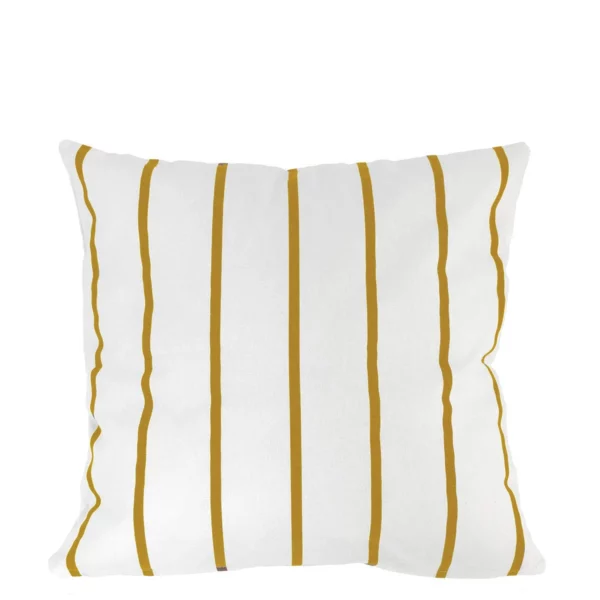 Storefactory Kissenhülle Karlstorp white/yellow