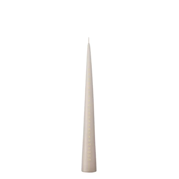 Ester & Erik Kalenderkerze Linen Grey Nr. 22