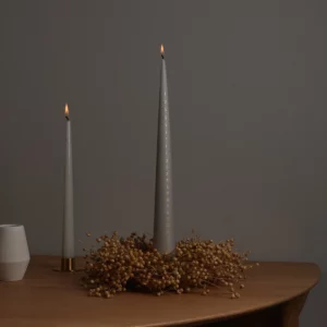 Ester & Erik Kalenderkerze Linen Grey Nr. 22