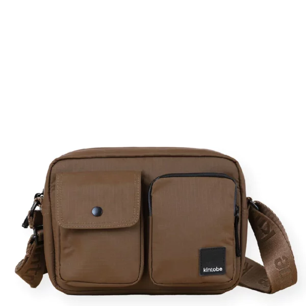 Kintobe Umhängetasche Miles Earth Brown braun