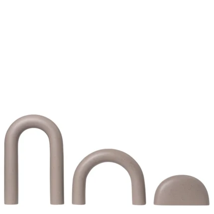 Kristina Dam Cupola Sculpture Brown Beige Sand