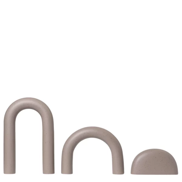 Kristina Dam Cupola Sculpture Brown Beige Sand