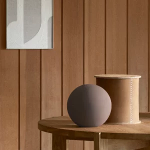 Kristina Dam Dekoobjekt Kugel Globe Medium Dark Brown dunkelbraun
