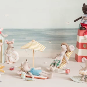 Maileg Strandmäuse dekoriert