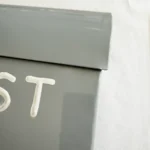 Briefkasten Bruka Design Schweden hellgrau Outlet Produkt Nr. 2
