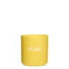 Design Letters Becher Milano gelb