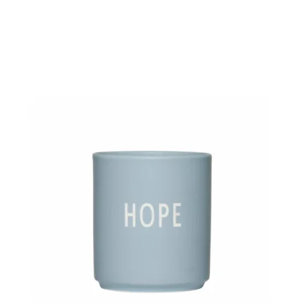 Design Letters Becher Hope hellblau Favourite Cup Lieblingsbecher