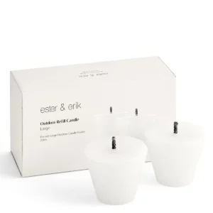 ester & erik Outdoor Refill Candle Nachfüllpackung large groß