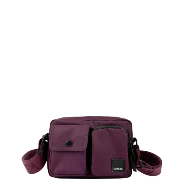 Kintobe Umhängetasche mini Miles lila Aubergine
