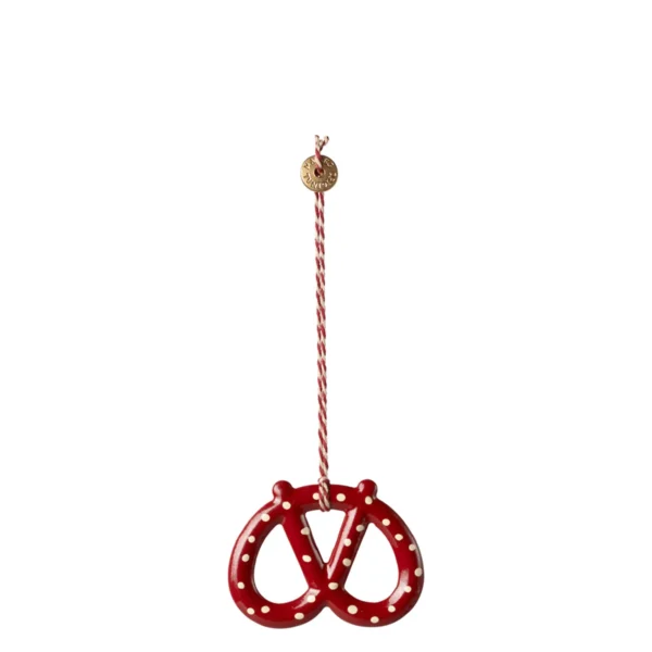 Maileg Metallornament Brezel Punkte 14-4509-00