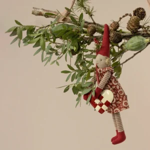 Maileg Metallornament Herz rot