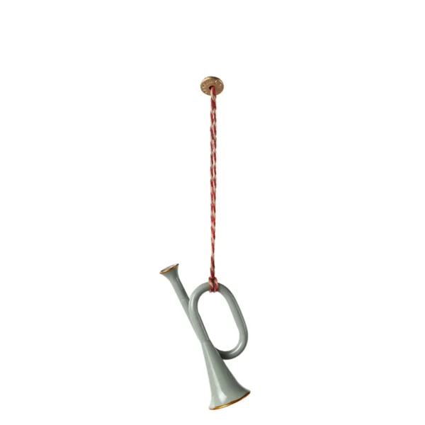 Maileg Metallornament Trompete Mint 14-4500-02