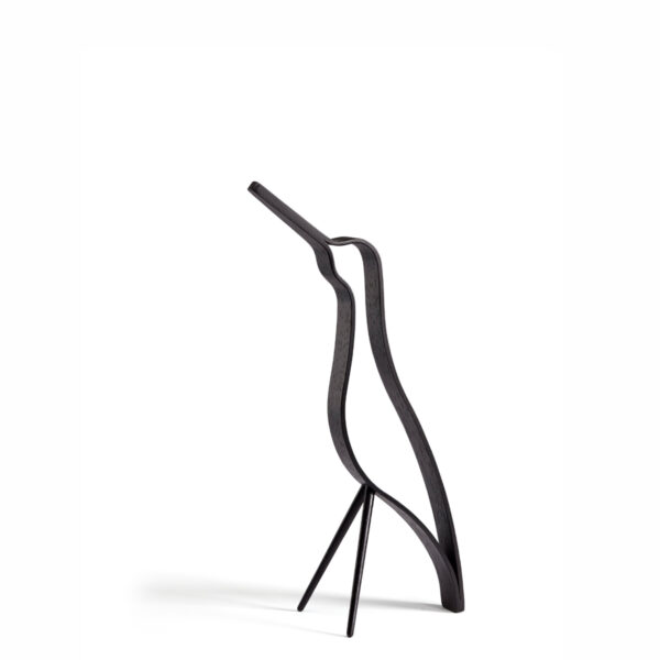 Cooee Design Woody Bird High 32 cm - schwarz