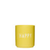 Design Letters Lieblingsbecher HAPPY - Gelb