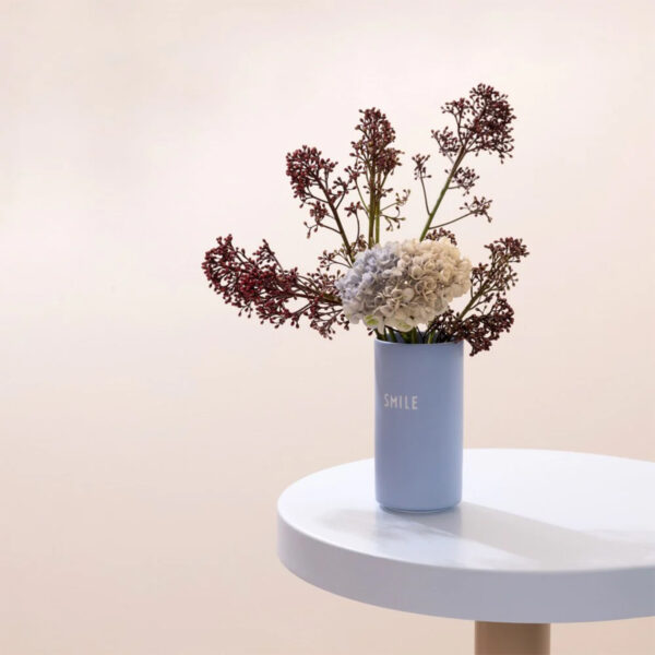 Design Letters Vase SMILE - Sky Blue – Bild 2