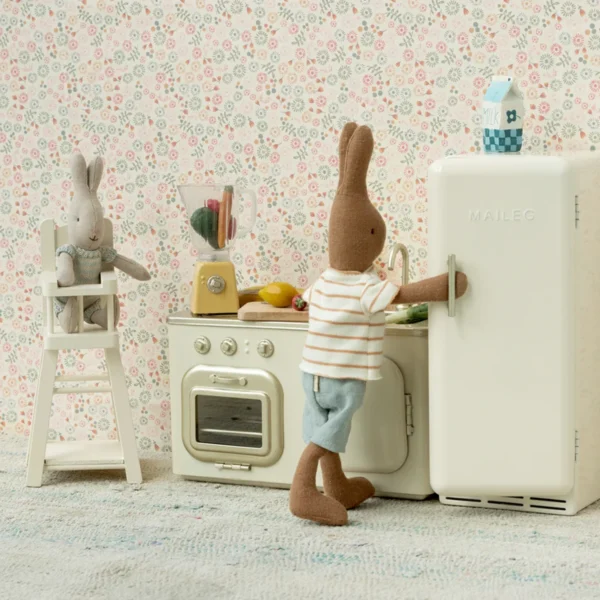 Maileg Küche Mixer Hochstuhl Hasen Kaninchen