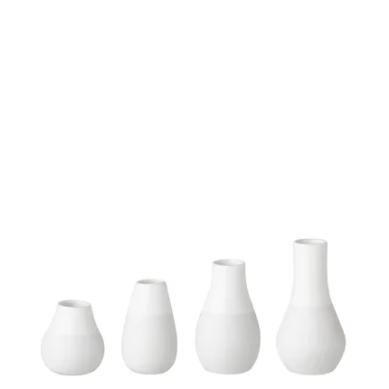 Räder Minivasen Set weiß Zuhause