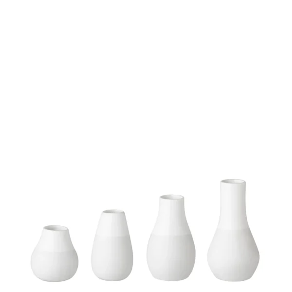 Räder Minivasen Set weiß Zuhause