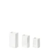 Räder Minivasen Set Porzellantüte weiß 0016808