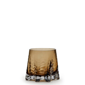 Cooee Design Teelichthalter Gry Cognac - medium, Ø 11 cm